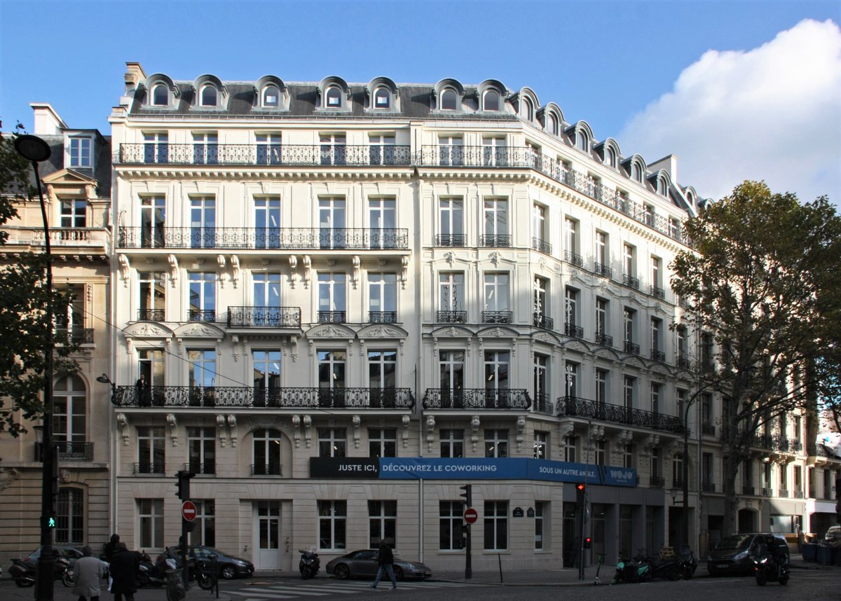 arthurweidmann1's tweet photo. Le 18 boulevard Malesherbes, récemment rénové à #Paris8, qui accueillera le futur @Wojo_co Madeleine. https://t.co/4XjUf5u1lt