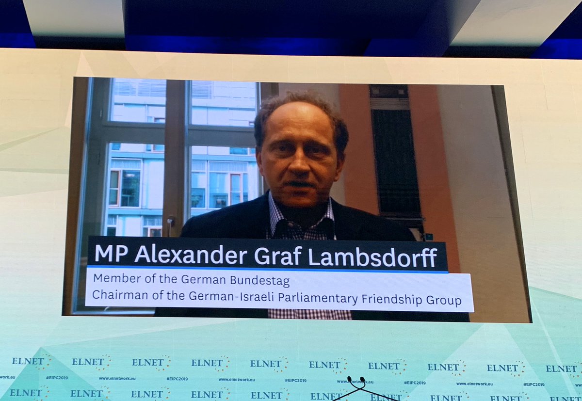 ElnetD's tweet photo. Herzlichen Dank Alexander Graf @Lambsdorff für die unterstützenden Worte und Ihr Engagement für die Beziehungen zwischen 🇩🇪 &amp; 🇮🇱! #EIPC2019 https://t.co/n8FaIOaSy5
