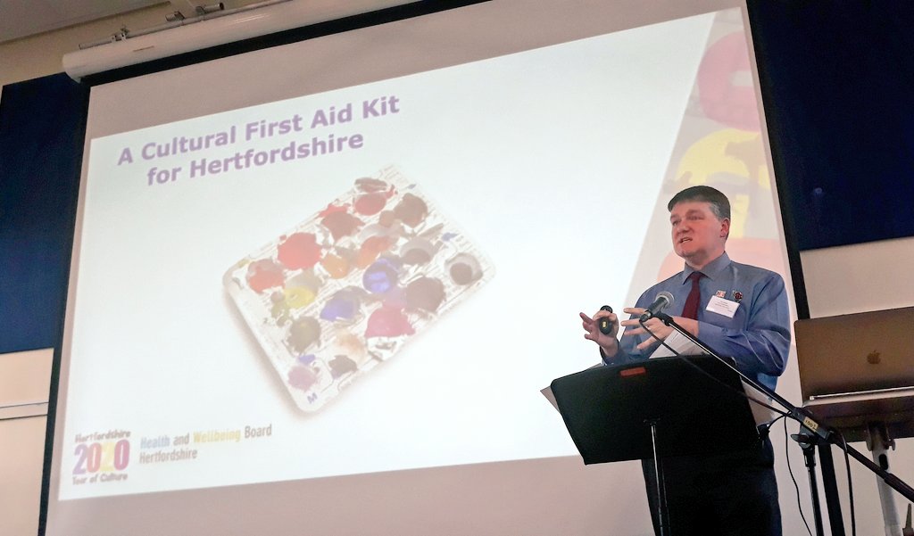 erbradfield's tweet photo. Based on #Manchester's #CulturalFirstAid kit @McrMuseum @MCR_AHSC  How about one in #Hertfordshire (or #Cambridgeshire)?! @hyoc2020 #ArtsOnPrescription @mindsarts @CAN_Cambridge 
https://t.co/Mlkr6SFJV2 https://t.co/FKZNmgyhEs