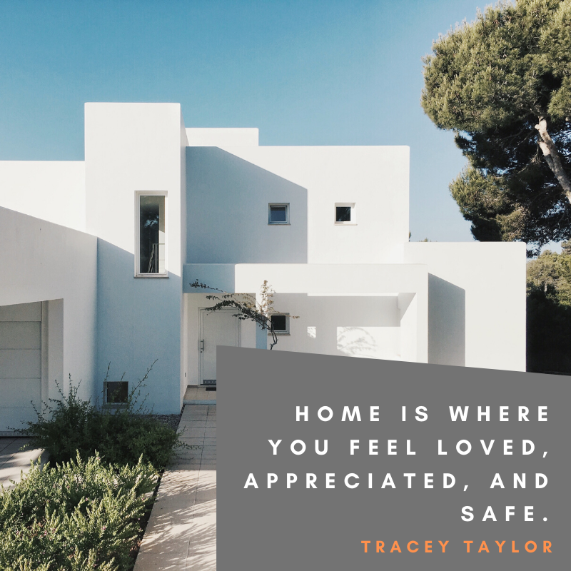 "Home is where you feel loved, appreciated, and safe." - Tracey Taylor 🏡

#Quote #MondayMotivation