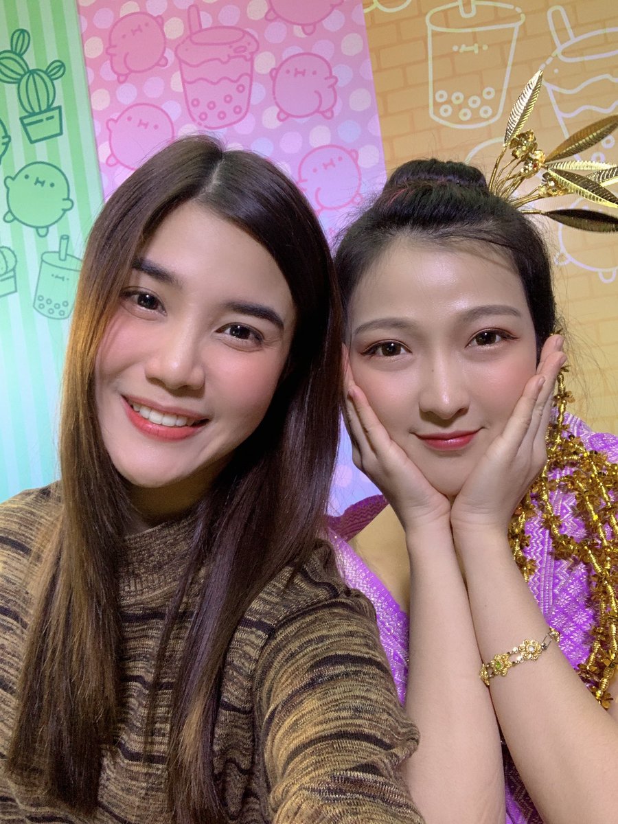 pimkhajon's tweet image. ไปลอยกระทงกัน❤️ #pimsweat16 #PetchSweat16