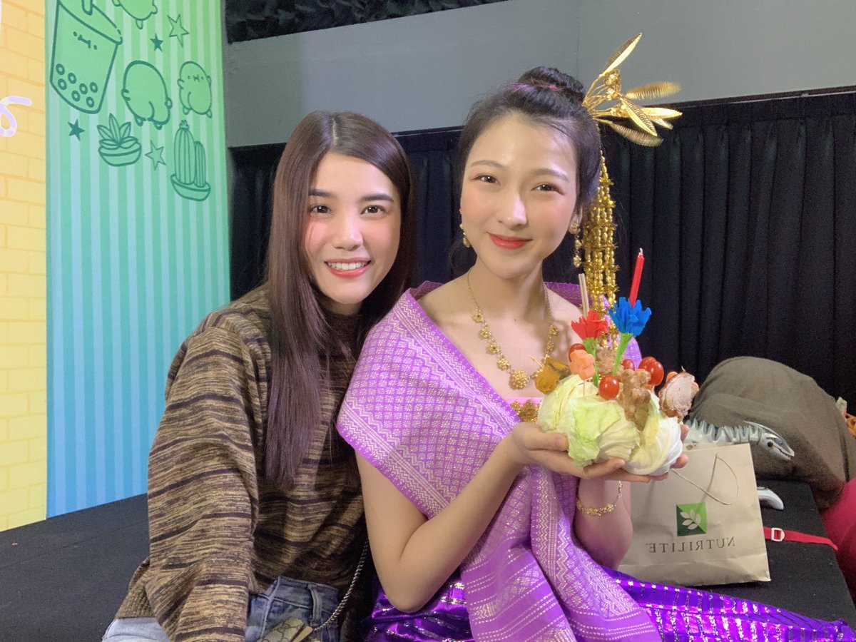 pimkhajon's tweet image. ไปลอยกระทงกัน❤️ #pimsweat16 #PetchSweat16