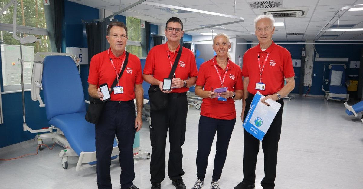 WestSuffolkNHS's tweet photo. Wow! 😲

It's been estimated our bleep volunteers have saved our staff more than 700 hours over a 13-month period. 

Delivering medication or grabbing a newspaper are just some of the things they do for our patients.

They're the best!

Find out more 👉 https://t.co/EsOQCVoFCe https://t.co/Pcgu8xZ0BQ