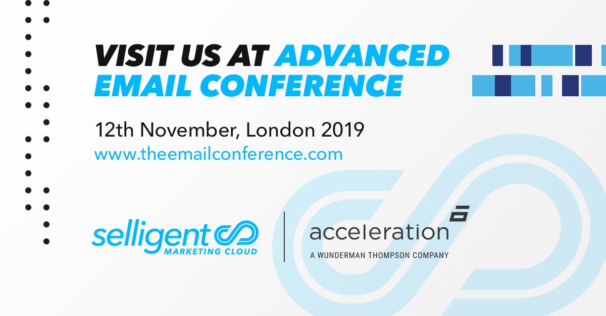 Selligent's tweet image. Don’t miss our fireside chat tomorrow @emailconf London with @dennisUK and @accelerationbiz, moderated by our own @stonecollab. #Personalization #DigitalMarketing #EmailMarketing theemailconference.com.