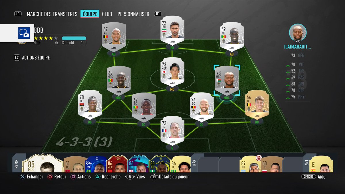 fl01904's tweet photo. Calmez vous les gars 2-1 a la 75 eme on fait tourner j'ai pas une equipe impressionnante cc @sportCharleroi https://t.co/ZpDiRDkw2Z