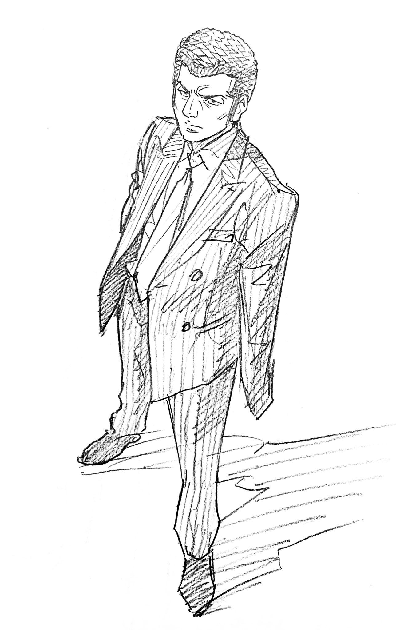 渡辺 潤 15年ぶりに 代紋take2 のキャラを描いてみた 福永 孝 美川 貴 クールだが熱い 隻腕の阿修羅 彼は中盤で退場する予定だったのでは と勝手に予想している 片腕を斬られた辺りからキャラとして立ってきたのかな 因みに福永のお釈迦様顔 渡辺 潤 15年ぶりに 代紋take2 のキャラを描いてみた 福永 孝 美川 貴 クールだが熱い 隻腕の阿修羅 彼は中盤で退場する予定だったのでは と勝手に予想している 片腕を斬られた辺りからキャラとして立ってきたのかな 因みに福永のお釈迦様顔