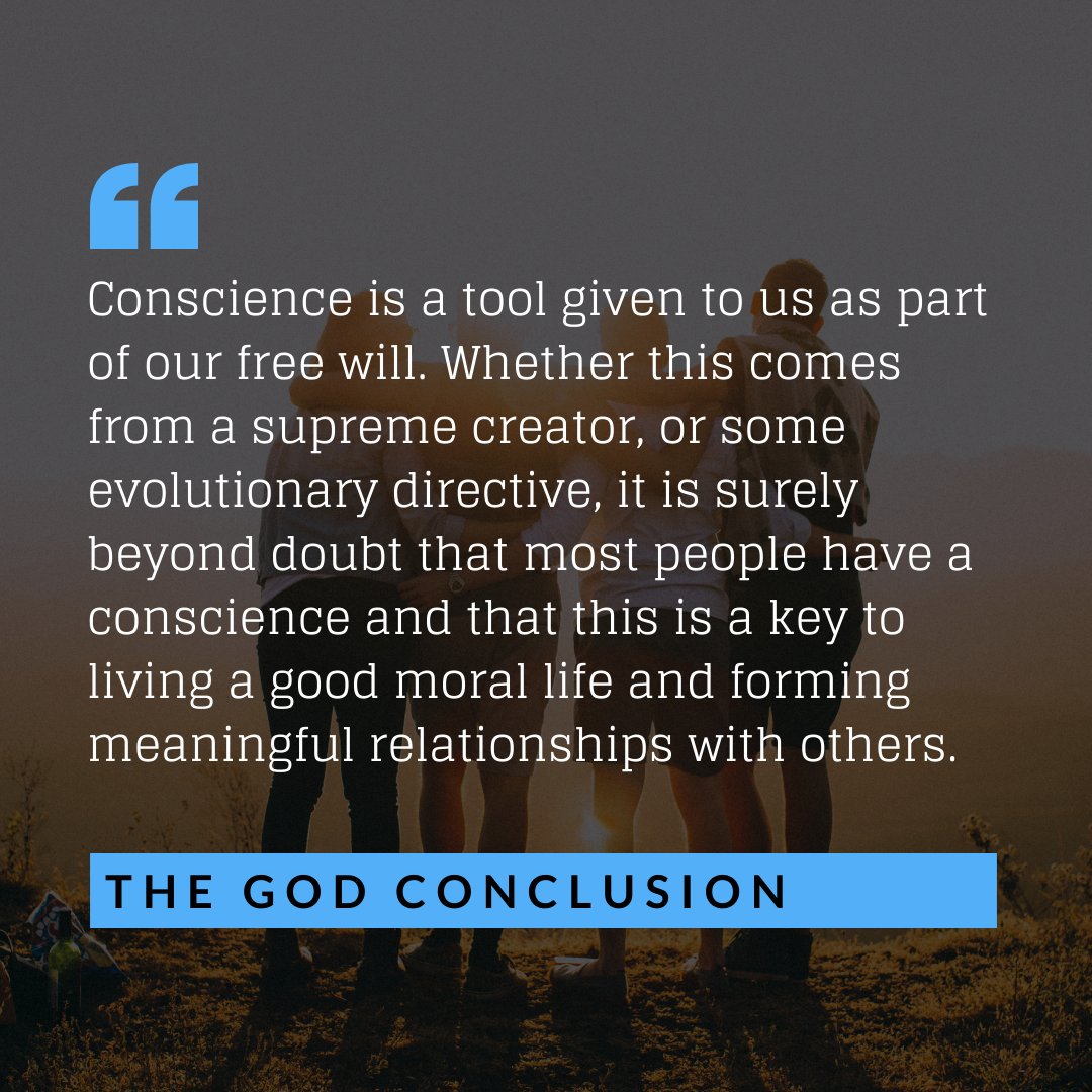 Here’s a snippet from the 'Conscience' section of my book “The God Conclusion” - if you’d like to find out more, you can read more on Amazon by clicking: amzn.to/2OFDxWM

#Religion #God #Atheism #Conscience #Spirituality