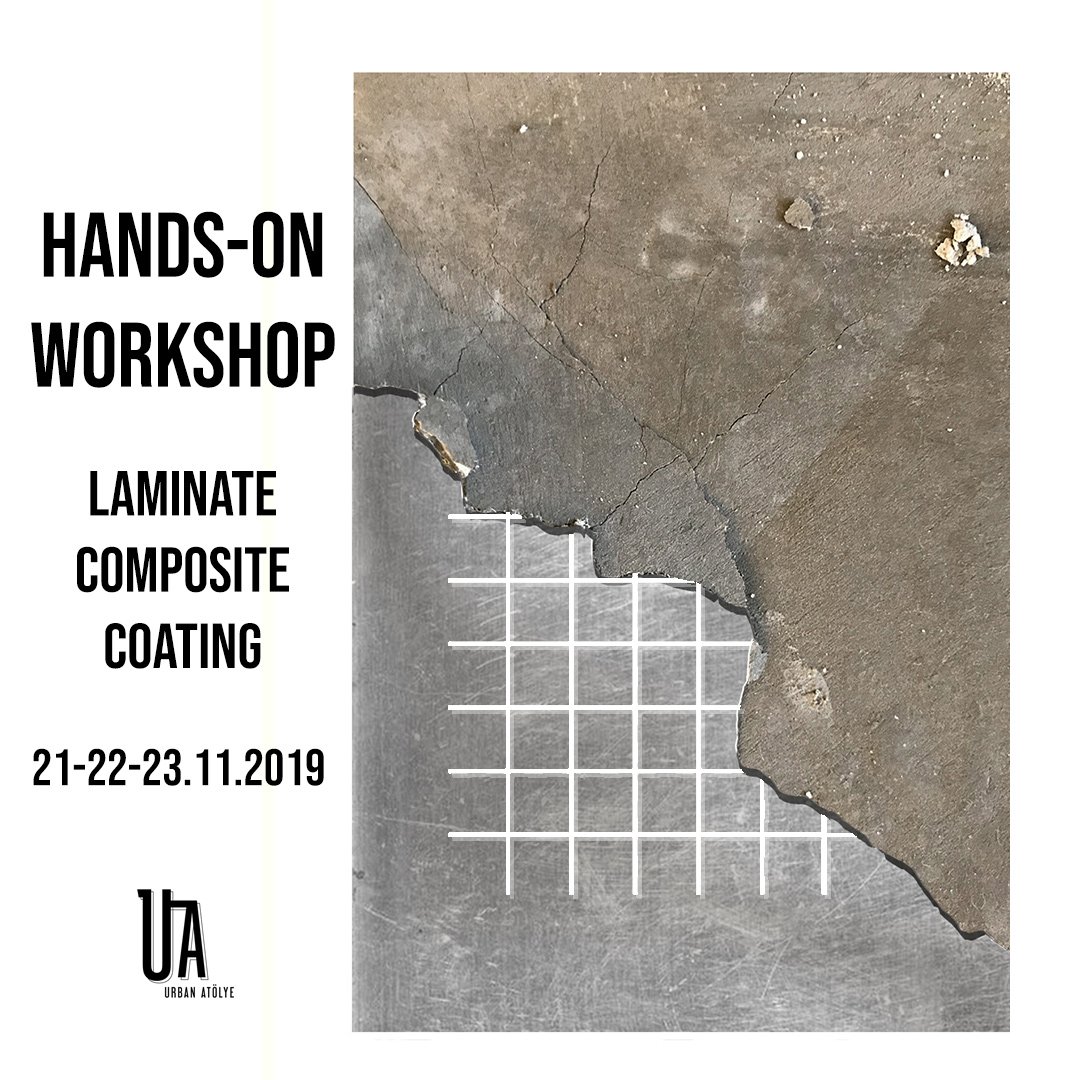 urbanatolye's tweet photo. Nilüfer Kozikoğlu ile Hands-on Workshop 21-22-23.11.2019 çalıştayı malzeme potansiyellerini deneme ve ürün geliştirme sürecinde rol alma imkanı sağlıyor. Bilgi için https://t.co/evHaq7yngL
@urbanatolye #lovematerial #processdesign #bespokearchitecturalelements #composite https://t.co/QVQiUG0hBN
