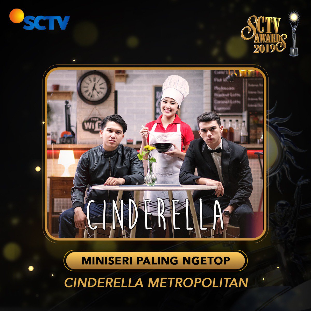 SCTV's tweet photo. Ternyata, cerita yang ditayangjkan di miniseri juga bisa membekas di hati penonton, Cerita dengan judul apa nih, yang paling berkesan buat kamu?

Yuk, #VoteSA2019 Kategori Miniseri Paling Ngetop dengan cara ketik: #SA10(spasi)Judul Miniseri.

Contoh: #SA10 Topeng Kaca. https://t.co/OnagwqZZcE