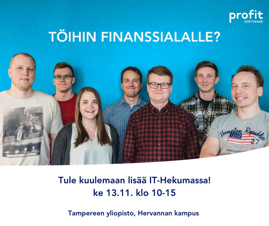 EvitecSolutions's tweet image. Olemme keskiviikkona 13.11. Tampereella mukana IT-Hekumassa Tampereen yliopistolla, Hervannan kampuksella klo 10-15. Hait sitten töitä tai opinnäytepaikkaa, olet tervetullut keskustelmaan kanssamme!

#tampere #rekry #ithekuma #fintech