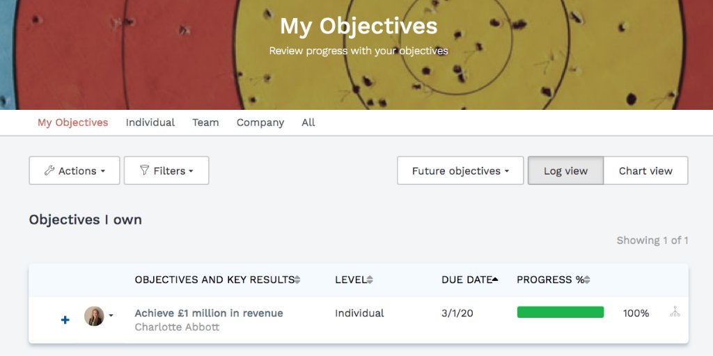 Learnamp's tweet photo. Learn Amp facilitates the setting and tracking of OKRs. Set company objectives and assign them through every level of your business. #OKRs #LMS #LXP #EmployeeSuccessPlatform https://t.co/pYJtlaZ3XZ
