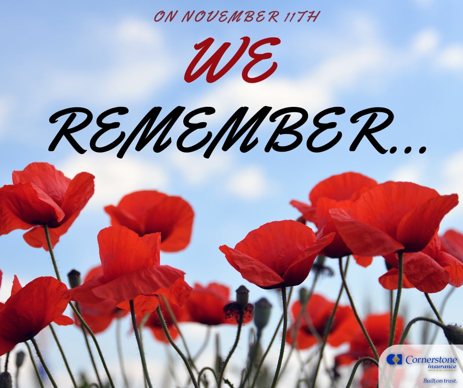On November 11th, we remember. 🌺