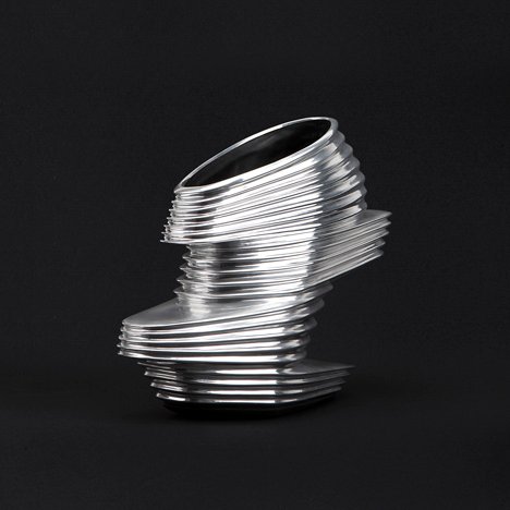 The NOVA Shoe by Zaha Hadid for United Nude - inspired by Hadid's Galaxy Soho architecture in Beijing