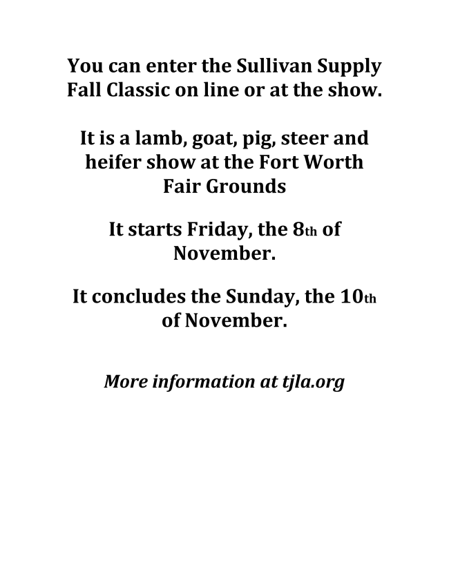 ShowboxInfo's tweet photo. 2019 Sullivan Supply Fall Classic - Entry Deadline https://t.co/j2ibASIVus https://t.co/oY9CCZPsLV