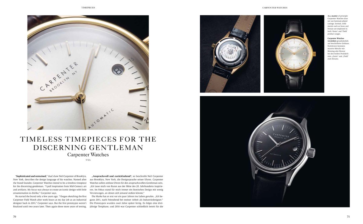 CarpenterWatch's tweet image. We’re thrilled to have a two page spread in the new “Ultimate Toys For Men” hardcover book by Teneues Publishing. Head over to our online store goods collection to pick up yours! 

carpenterwatches.com/collections/go…