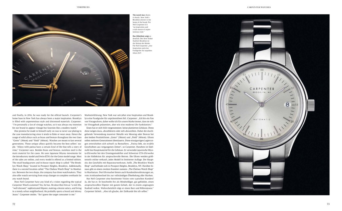 CarpenterWatch's tweet image. We’re thrilled to have a two page spread in the new “Ultimate Toys For Men” hardcover book by Teneues Publishing. Head over to our online store goods collection to pick up yours! 

carpenterwatches.com/collections/go…