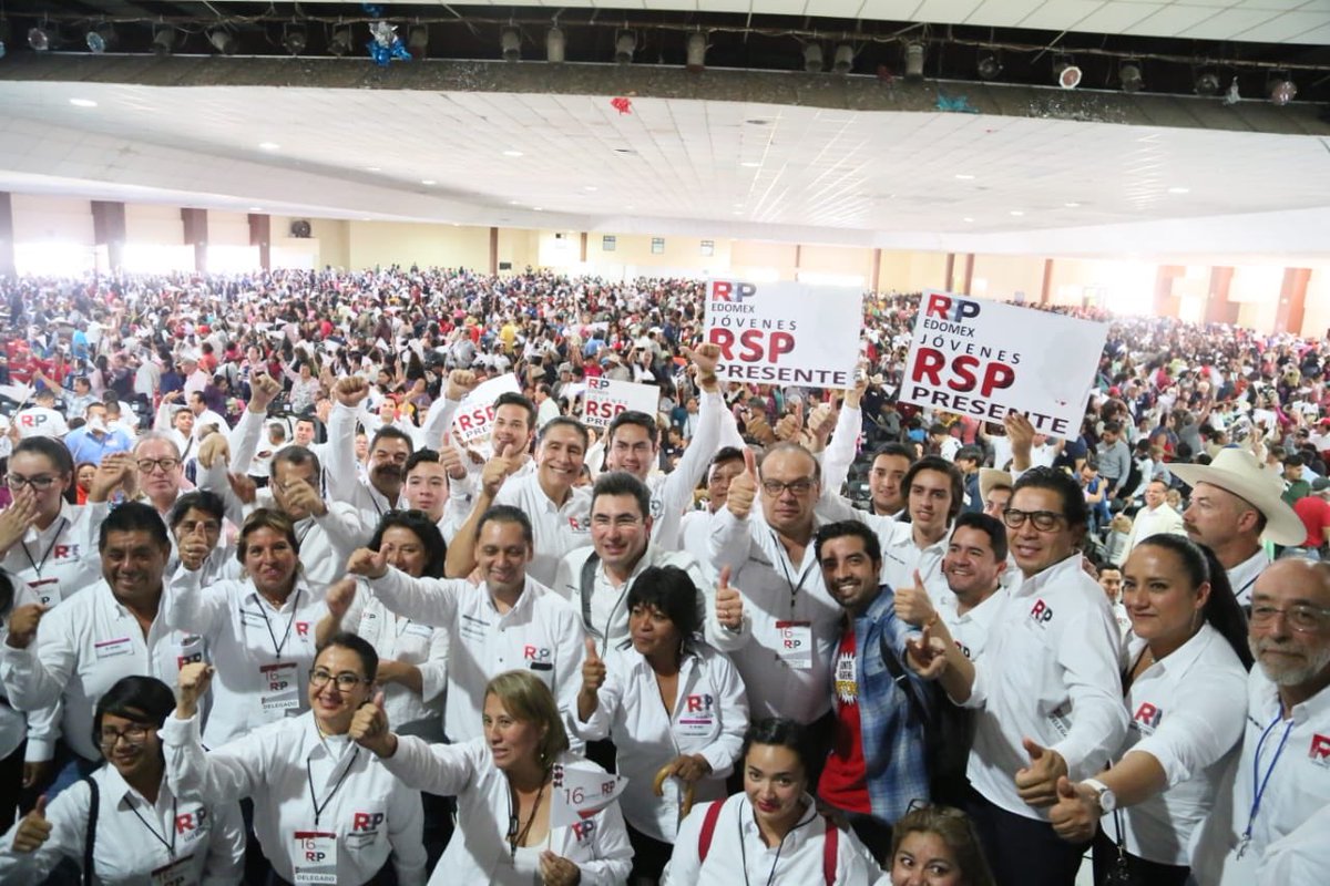 MorelosRsp's tweet image. #Exitosamente se llevó a cabo la #15AsambleaEstatal de RSP en Querétaro; estuvo encabezada por el Presidente Nacional Fernando González Sánchez quien agradeció a los asistentes por fortalecer el proyecto #YaNadieNosDetiene #RSPMorelosOficialPresente