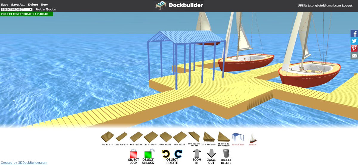 3ddockbuilder's tweet image. Visualize your dream dock in 3D at 3ddockbuilder.com #docks #dockcontractor #dockbuilder #wooddocks #aluminumdocks #3ddesign #viral3d