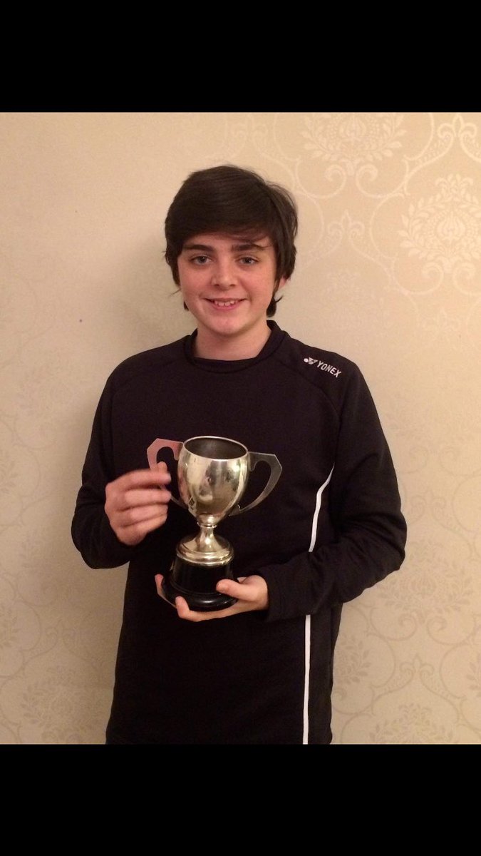 East of Scotland Badminton Championship doubles winner <a href="/Grange_Academy1/">Grange Academy</a> pupil Evan Kenny played through an injury to secure the win. Congratulations 😊 @eacSport <a href="/ActiveSchoolsEA/">EAC Active Schools</a> <a href="/VibrantEAC/">Vibrant Communities</a>