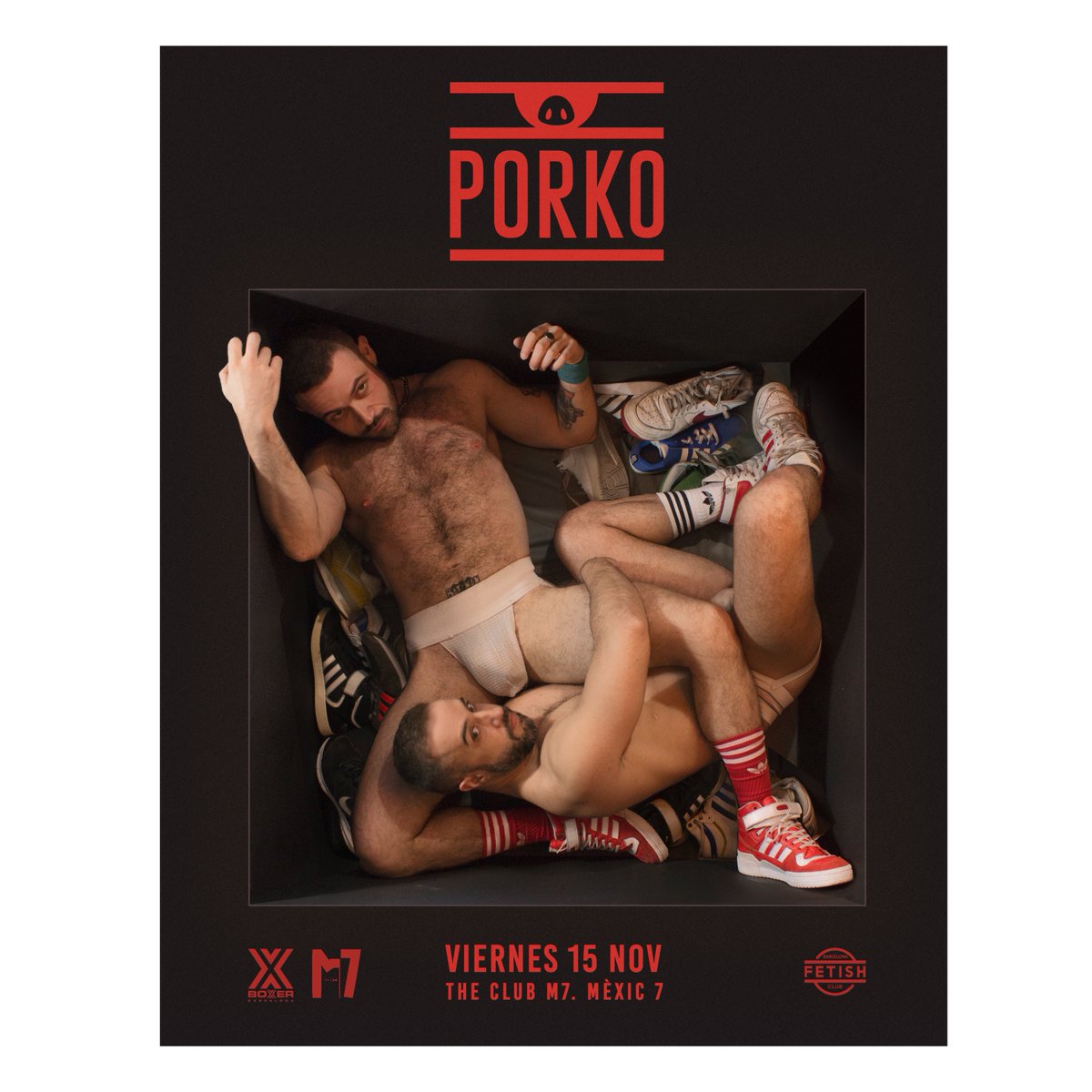 ClubbingCityApp's tweet photo. PORKO IS BACK❗️Viernes 15 de noviembre en https://t.co/vWgOTOdTUf (calle mèxic 7. BCN)! Smells like 🐽’s party!
.
Thanks to https://t.co/pvru8HACtt y https://t.co/KZXt8Vm2CY in the pigture. 🖤🐽
. https://t.co/EHu58EIVhJ