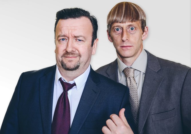 IPAForg's tweet photo. The Office characters David Brent (Tim Oliver) and Gareth Keenan (Brett Sirrell) are set to entertain guests at the #IPAFElevation UK evening gala dinner. “Tim is the best!” Ricky Gervais. Don't miss out, there is still time to book! https://t.co/cmRlnbApFU https://t.co/4b9M3LPmFq
