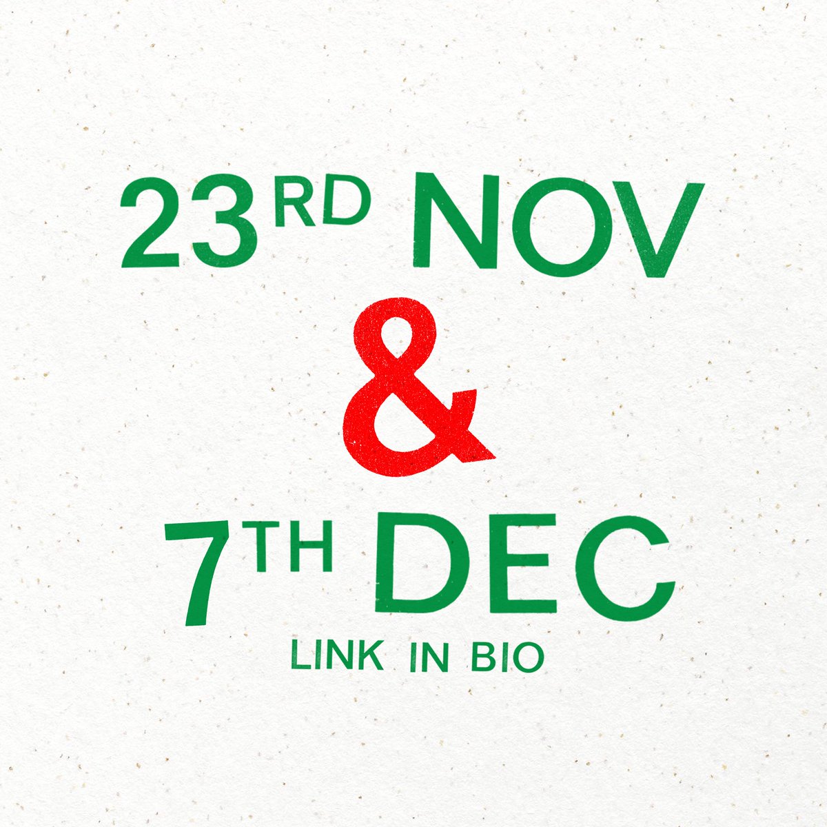 Sign up is now open for our #Risograph Christmas Card workshop! - come and learn the basics of #Riso printing while sorting all your Christmas cards in one go! (16tonnepress.bigcartel.com/products)