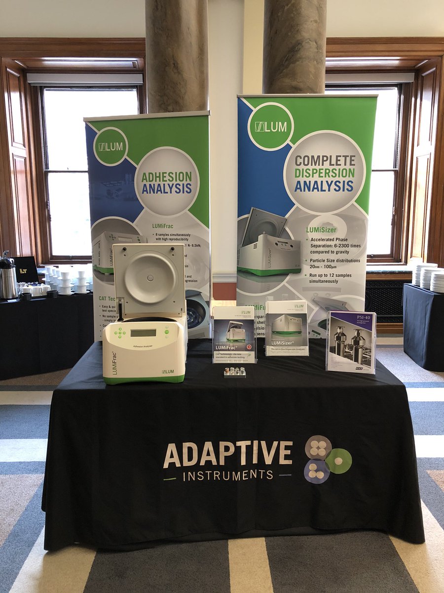 AdaptiveInst's tweet image. We have the @LUM_GmbH LUMiFrac adhesion analyser @RSC_FSTG Functional Films and Coatings #adhesion #RSC