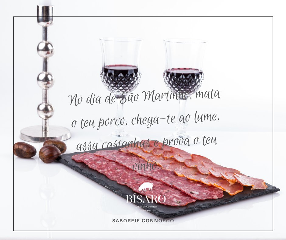 bisaro's tweet photo. "No dia de São Martinho, mata o teu porco, chega-te ao lume, assa castanhas e prova o teu vinho."
Qual o seu ditado de São Martinho preferido?
#sãomartinho #TrásosMontes #Bísaro #PorcoBísaro #Castanhas https://t.co/RQeQRNu9qM