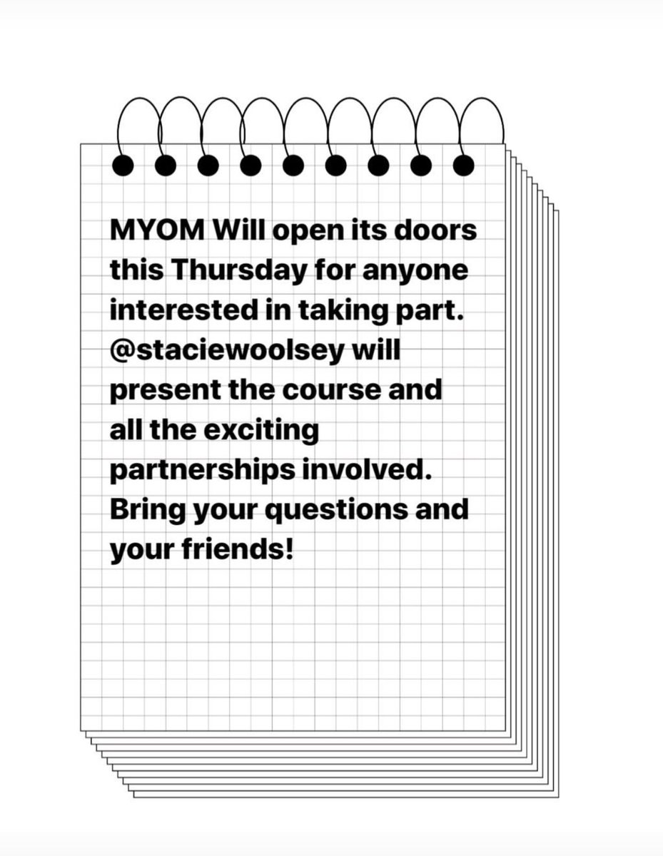 4 Days to go! Get your tickets: eventbrite.co.uk/e/myom-open-ho…