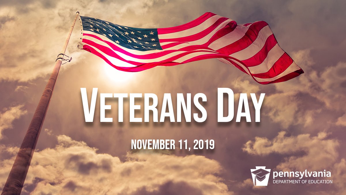 PADeptofEd's tweet image. Today and every day, we are #PAproud of + grateful for all who have served in the United States Armed Forces. #VeteransDay