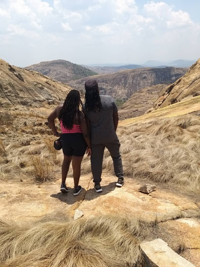 RunmatesClub's tweet photo. They say the BEST VIEW COMES FROM THE TOP! This weekend we took it in the literal sense and went up the Ngomakurira mountain 🏔 and the view indeed was amazing! #Hiking #Runmates #Cardio https://t.co/wpppgHZ7nD