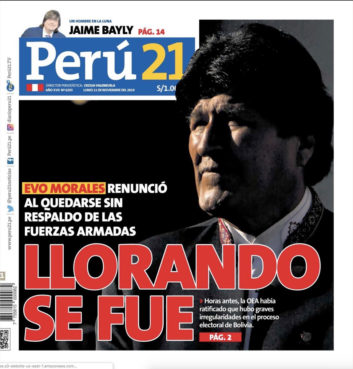 contracultural's tweet image. Qué diario de mierda.