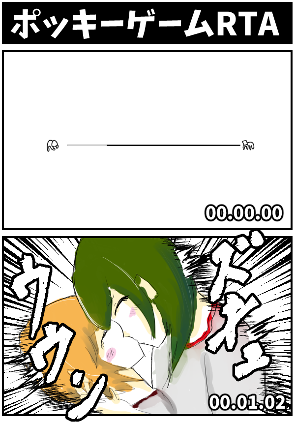 【ポッキーゲームRTA】初投稿です 