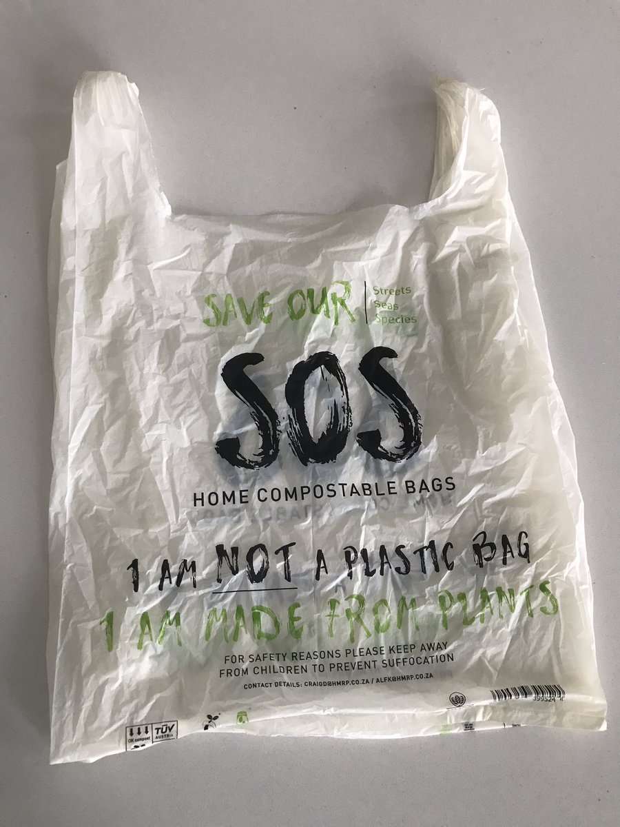 Kudos to <a href="/PeregrineElgin/">Peregrine Farm Stall</a> for having bags made from plant material that you can compost. 👍🏼🌱
#SaveOurSeas 
#SaveOurStreets
#SaveOurSpecies