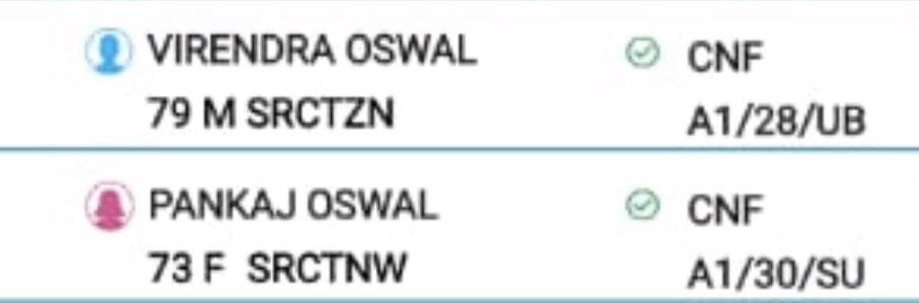 meenalj189's tweet image. How are senior citizen above 73+ age supposed to climb up the railway births? Can you please look into the matter urgently @Central_Railway @PiyushGoyal @DBADeepakDubey  @RailMinIndia Enclosed are their ticket details. #karnatakaexpress