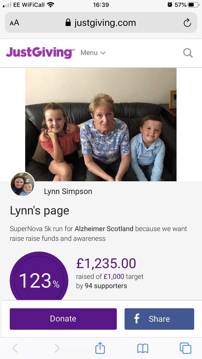 Sarah, Ruby and Erin raised £1235 for Alzheimer’s Scotland by running 5k at the Supernova Kelpies on Friday - well done... fantastic amount <a href="/alzscot/">Alzheimer Scotland</a> <a href="/MorayPS/">Moray Primary School</a> 👏