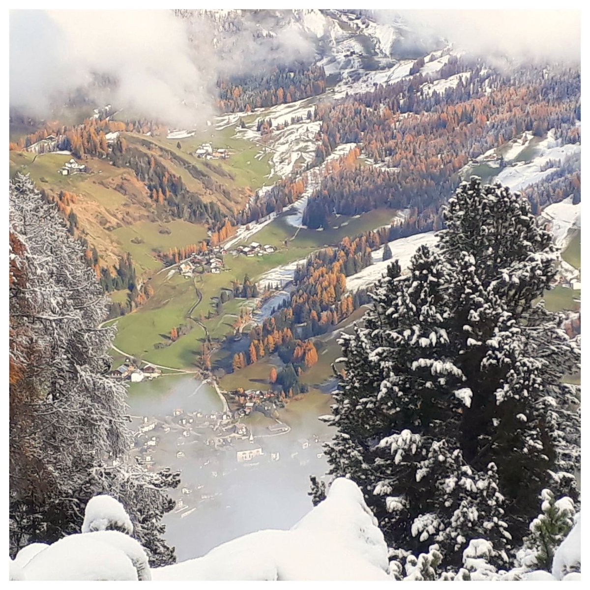 CiasaParomHilde's tweet photo. E' arrivata la prima neve su San Cassiano ed è subito poesia.

#Immagini #Neve #SanCassiano #Dolomiti  #Altabadia #Montagna #Alpinismo #Sci #Vacanze #Bolzano #altoadige https://t.co/4gfWGw8IZI