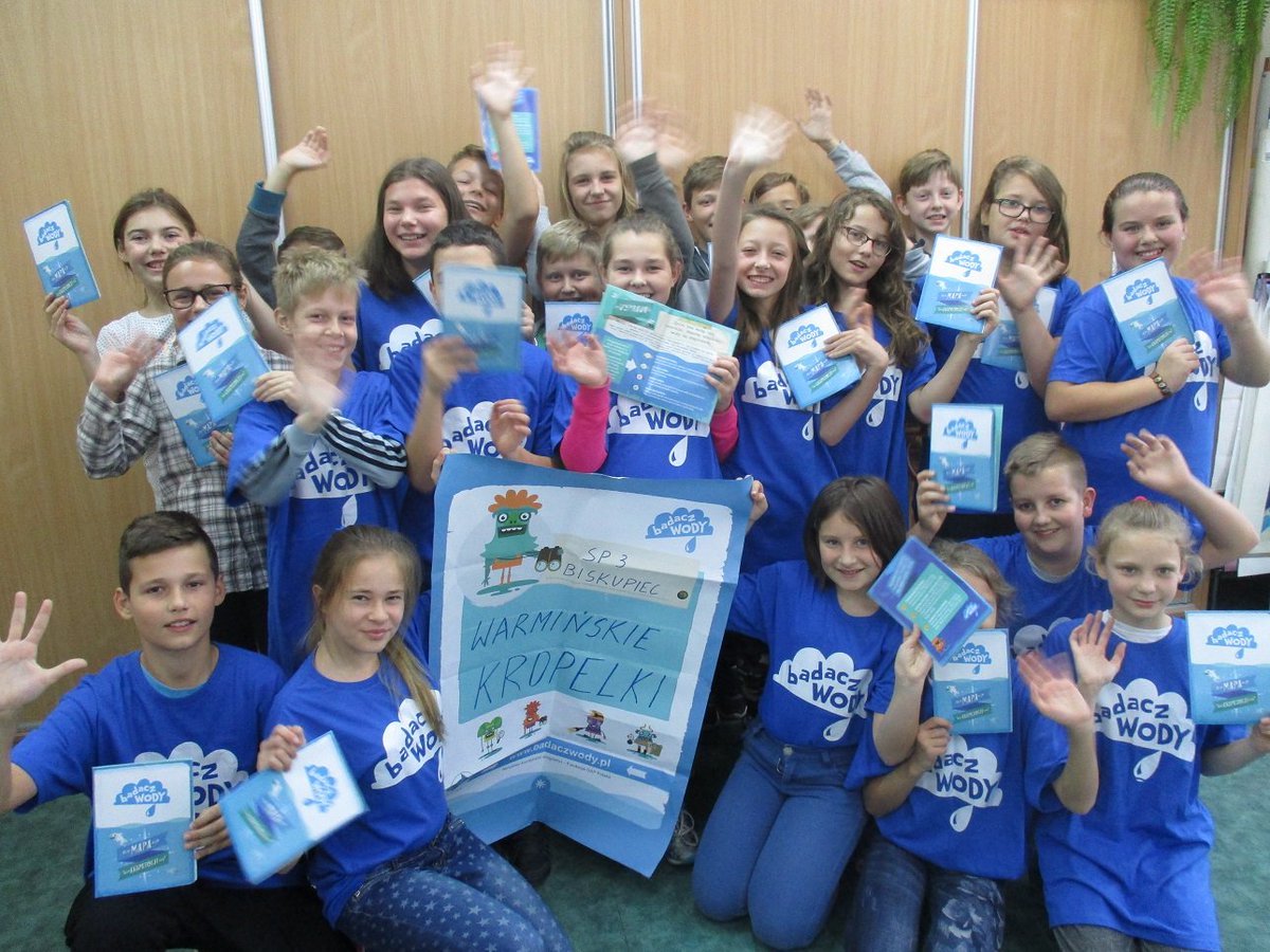 Representing Poland, Szkoła Podstawowa nr 3 im. Orła Białego w Biskupcu! 💦🇵🇱 #WaterExplorerInternationalEvent2019 

Read about everything they've been up to here: waterexplorer.org/mission-contro…