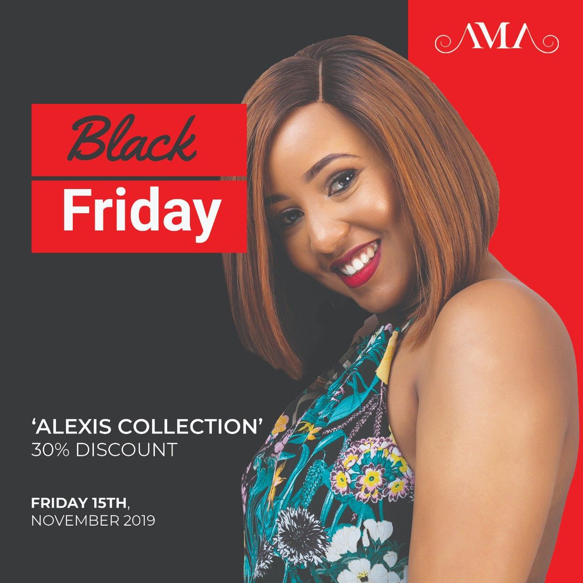 Ambush_Africa's tweet image. Did you miss out on last Friday's crazy deals on wigs?🤔 No worries! We have more discounts this Friday, 15th November!🎉🎉 30% discount on our Alexis Collection!✨✨ . Visit ambushmakeoversafrica.com and see what's in store for you!🤗. #wigmaster #blackfridaysales #wigs #humanhair