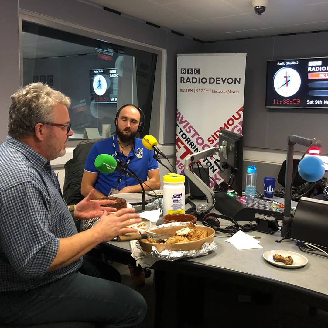 It was such a pleasure joining @mannafromdevon and the fabulous <a href="/KerryWradio/">𝕂𝕖𝕣𝕣𝕪 𝕎𝕙𝕚𝕥𝕖</a> at <a href="/BBCDevon/">BBC Devon</a> on Saturday. Tune in again from 1:13 on BBC Sounds here: bbc.co.uk/sounds/play/p0…