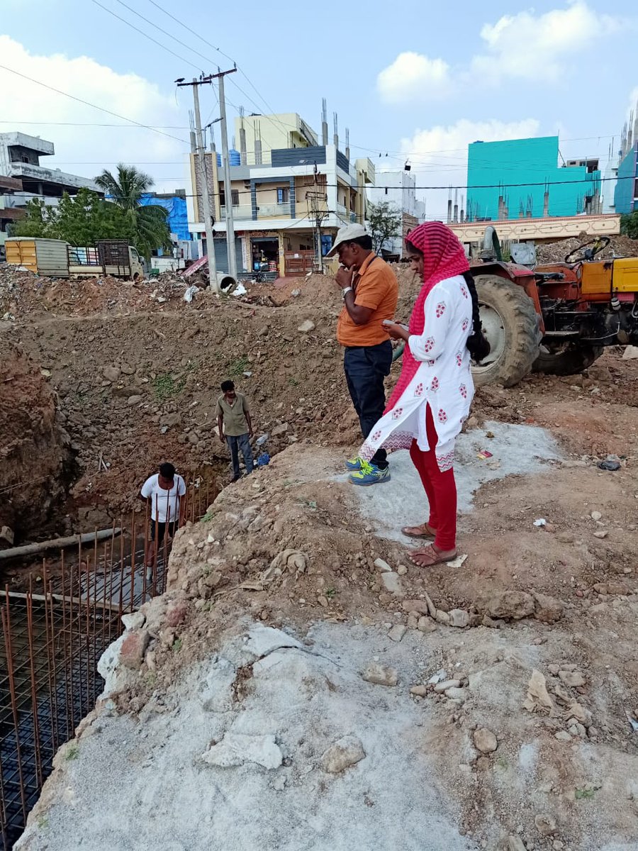 AE9_uppal's tweet photo. Box Drain work inspected by EE sir,Kurma Nagar, Ramanthapur ward https://t.co/kvvbIVLvSd