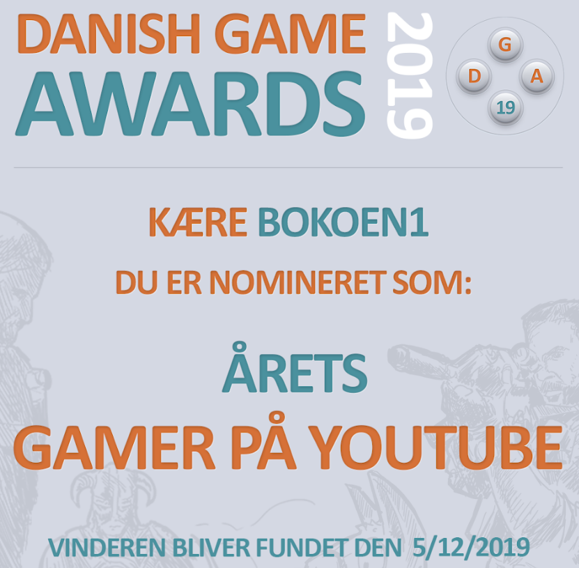 bokoen1's tweet photo. Ladies and gentlemen.... Looks like we did it.. Nominated for the Danish Game Awards 2019!  #dga19 #danishgameawards https://t.co/phlxg1B7Qi