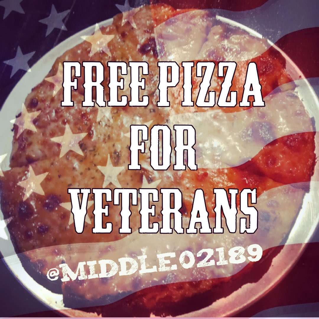 middle02189's tweet photo. 🇺🇸 To honor those who have served and continued to serve, please enjoy a #free #cheesepizza from MGG today! Thank you for your service! 🇺🇸 https://t.co/DGC5rnGQ5T
