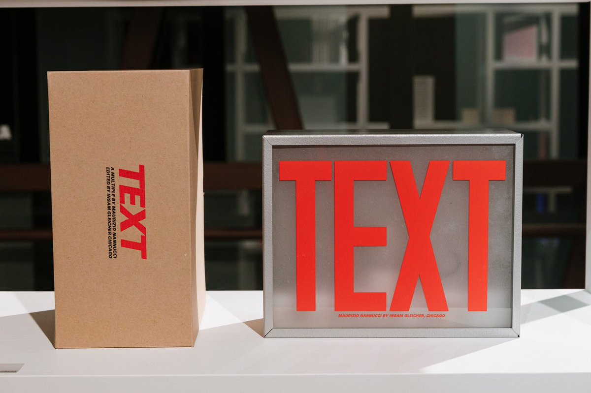 THE EXHIBITION IN #FLAT2019:
#MAURIZIONANNUCCI. THIS SENSE OF OPENNESS
[curator #ElenaVolpato]
Ogni opera di Nannucci è un saggio della capacità di ‘leggere il linguaggio’...
[more details: Follow #flatartbookfair - flatartbookfair.com]
➡️Closed Now⬅️
.
WAITING FOR #FLAT2020