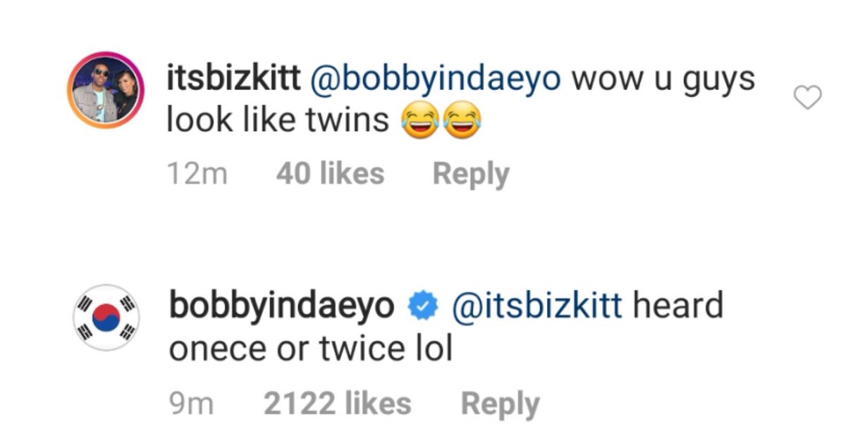 “...dats my beloved brother”“Wow u guys look like twins”“Heard it onece or twice lol”