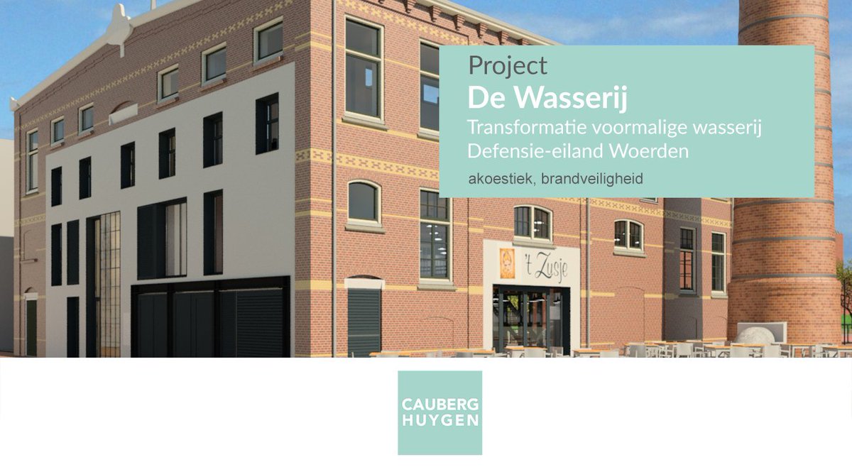 De #renovatie en #transformatie van de voormalige #Wasserij op het Defensie-eiland in #Woerden heeft geleid tot 2 horecabedrijven op de BG met daarboven 3 unieke appartementen. <a href="/Cauberg_Huygen/">CaubergHuygen</a> adviseerde bij dit project over #akoestiek en #brandveiligheid

cauberghuygen.nl/project/de-was…