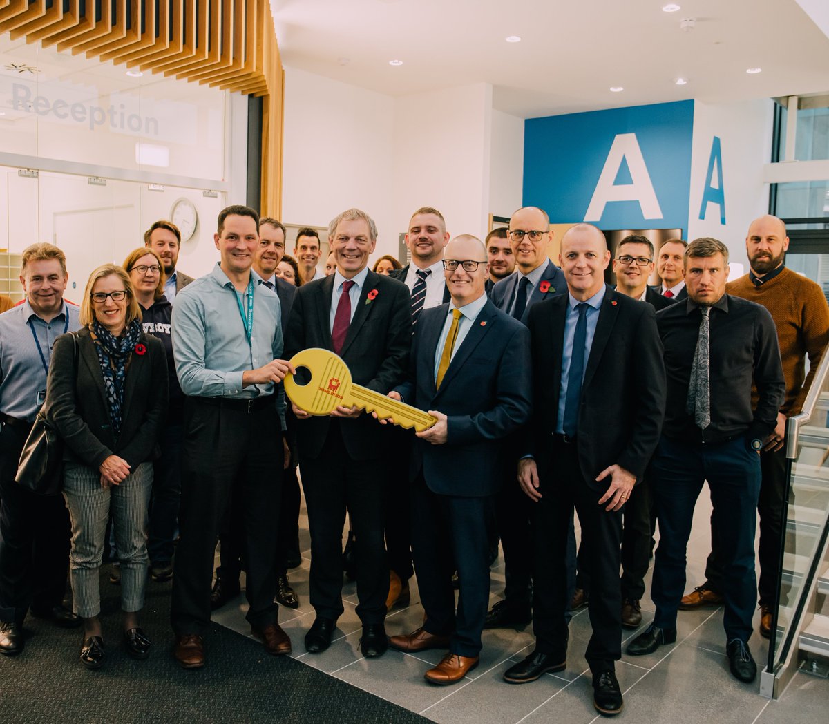 CBSExp's tweet image. A fantastic opportunity to celebrate the completion of this pioneering project on Friday with @CBSe2019 @JohnAth69240605 @chrisdenning42 @UoNCapProj  @BenoyGlobal @GleedsGlobal @burofour It was great to see the new CBS Expansion already being used for such vital research #CBSExp