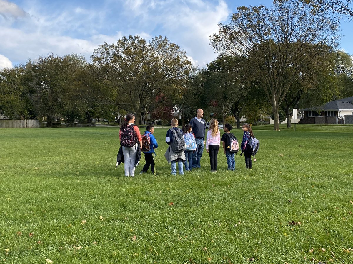Student Council members learning from a retired Veteran in preparation for our assembly on #VeteransDay <a href="/D45Schafer/">Schafer School</a>