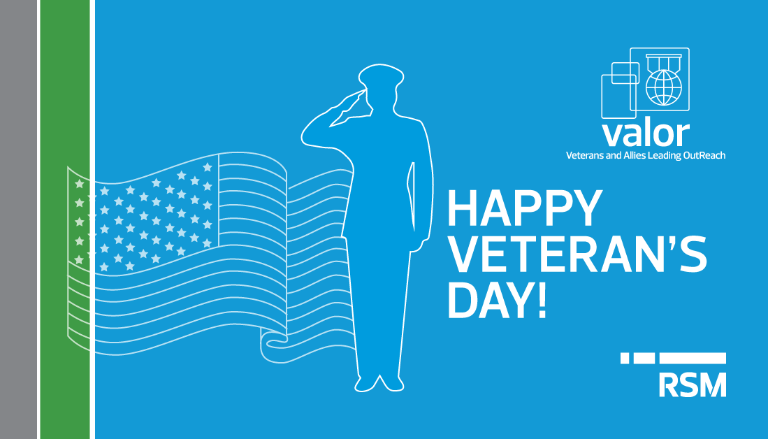 Join us in recognizing those who serve and who have served our country. #VeteransDay rsm.us/2qB6xrX