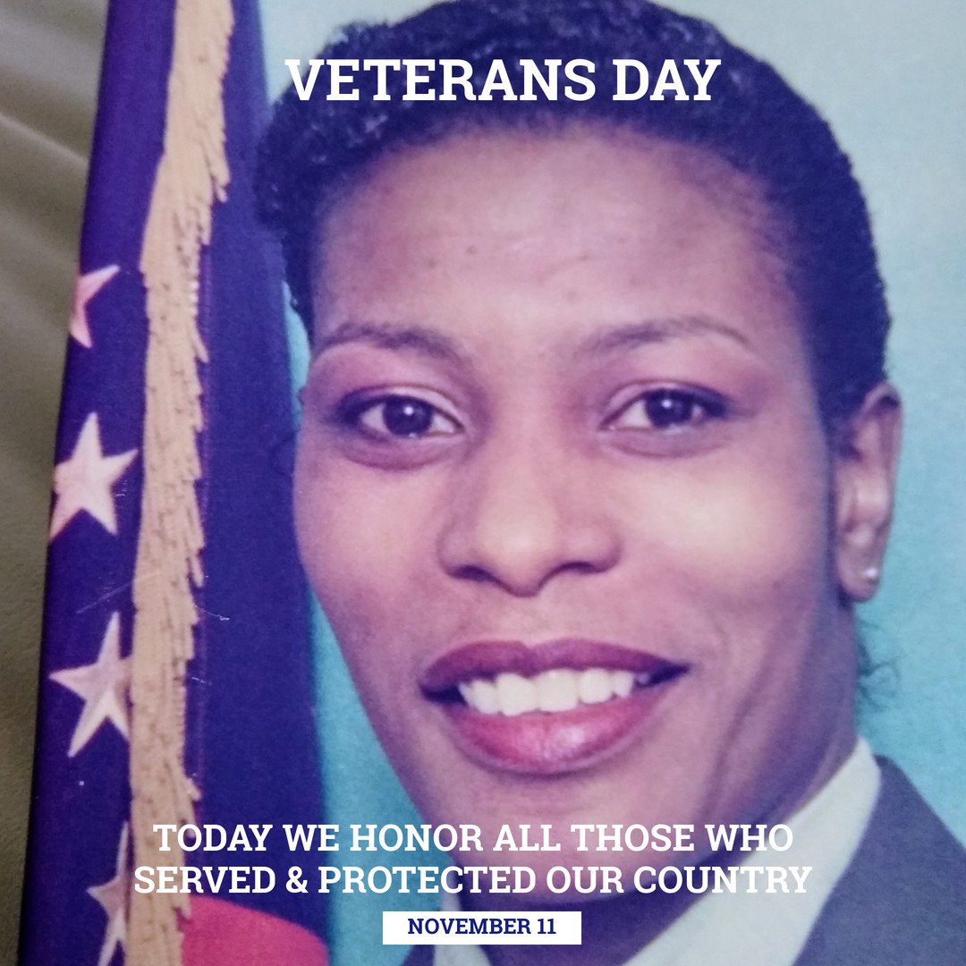 Thirty-four years ago, this 24-year-old woman pledged to defend this country from all enemies foreign and domestic. It was one of my proudest accomplishments. Take time to honor a veteran this #VeteransDay!